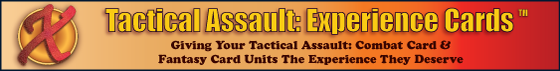 Tactical Assault: Experience Cards